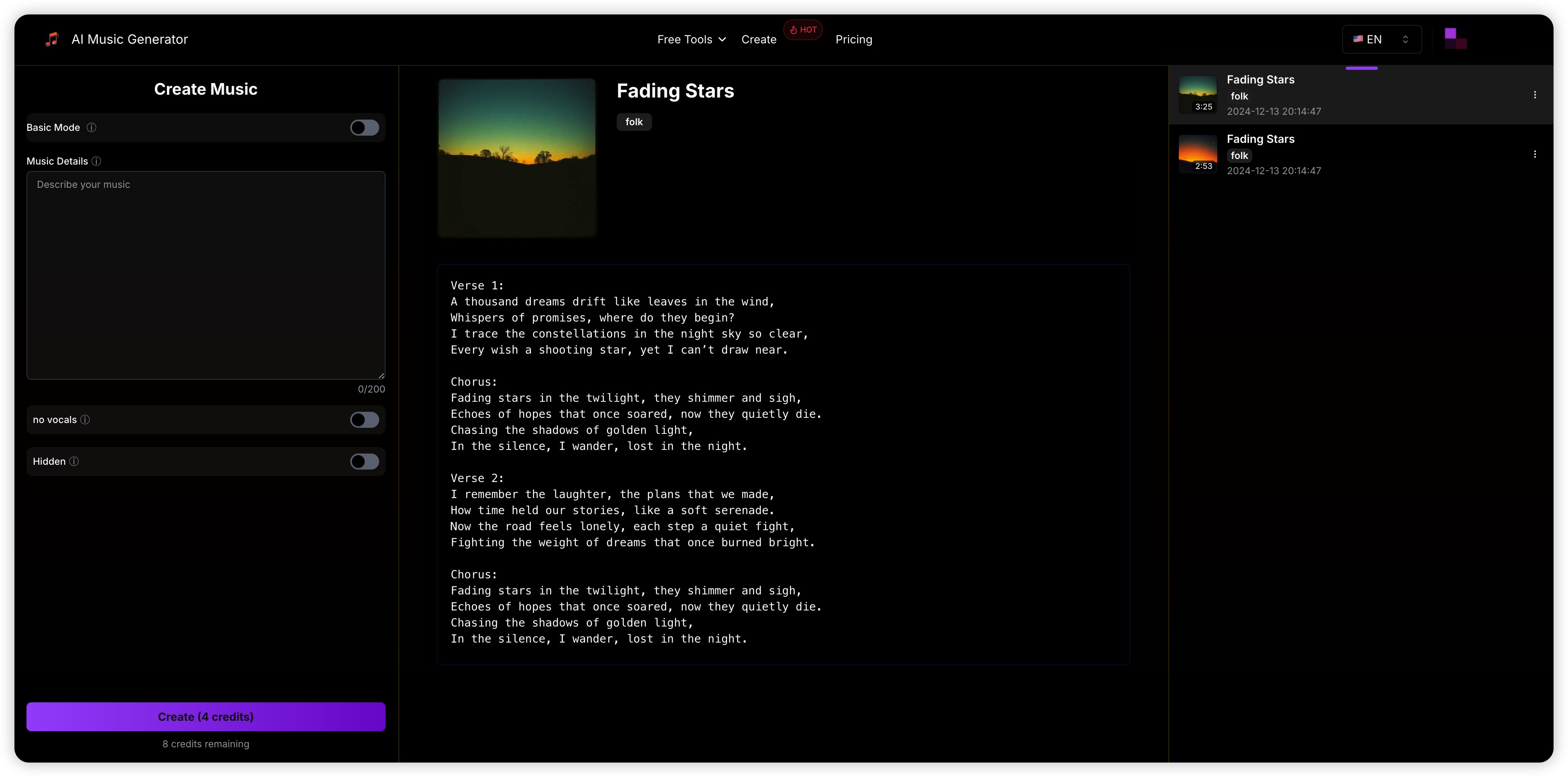 Text To Song